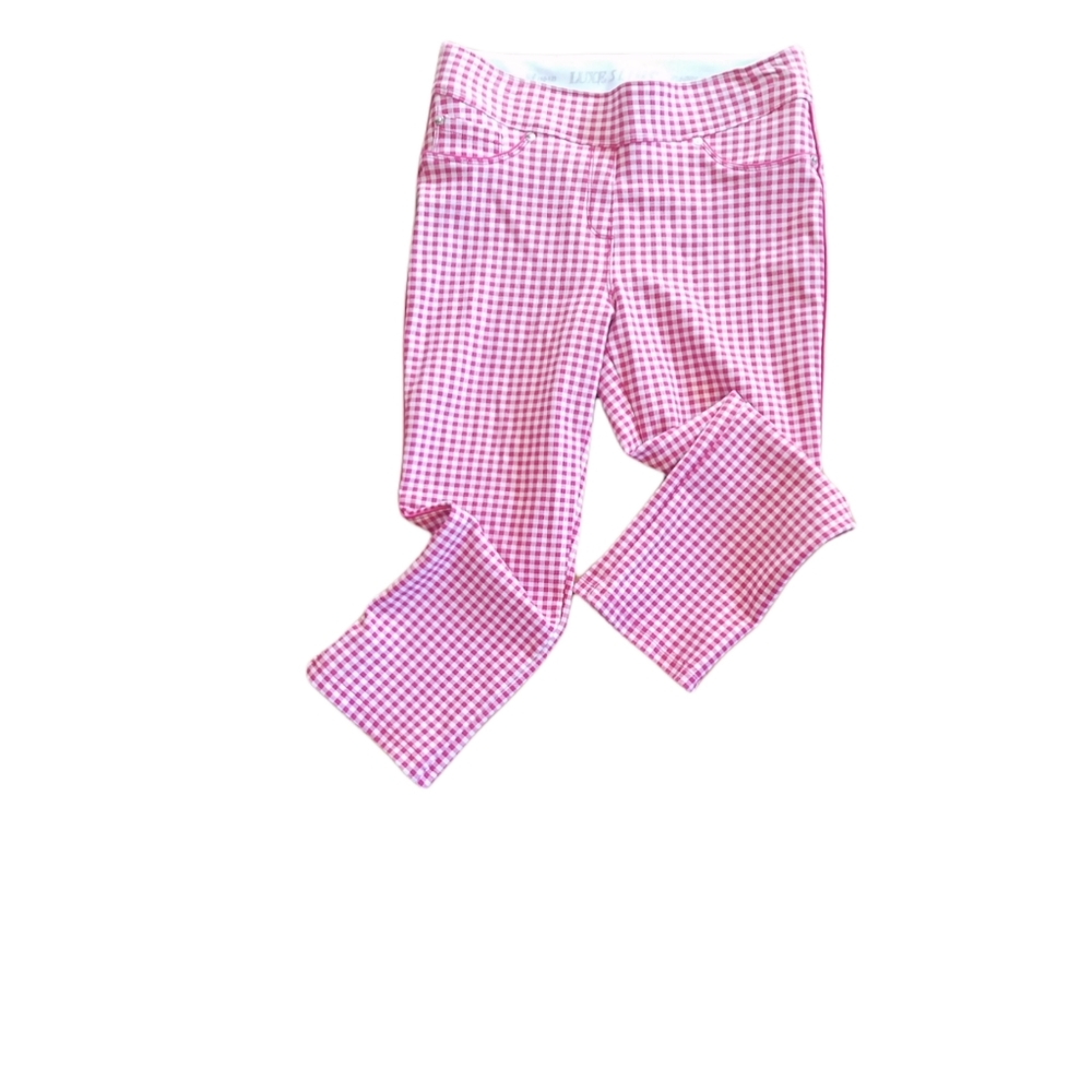 LUXE SIMS GINGHAM CAPRI (NYGARD)